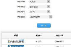 銀行利率計(jì)算器,輕松掌握貸款與存款利息計(jì)算技巧